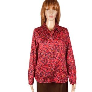 Coldwater Creek Cotton Long Sleeve No Iron Shirt Size XS